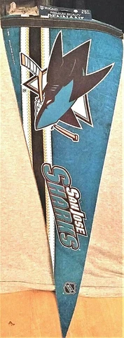 San Jose Sharks Premium Felt Pennant Cover
