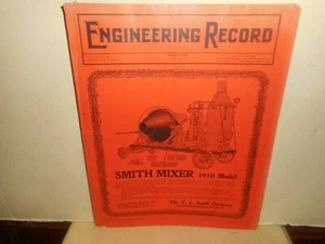 ENGINEERING RECORD March 1910 Magazine NORFOLK & WESTERN RAILWAY CARTER'S INK Co - Imagen 1 de 12