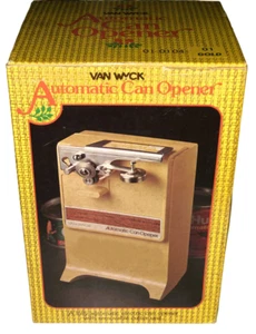 Apriscatole automatico MCM Van Wyck oro nuovo con scatola vintage, ottime condizioni scatola per età! - Foto 1 di 11