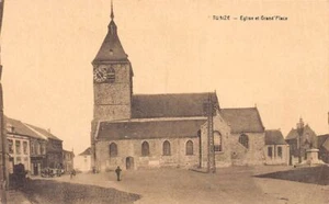 Belgique - TUBIZE (Br. W.) Grand'Place et église - Picture 1 of 2