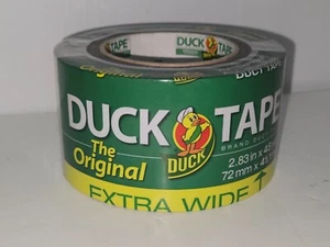 Extra Wide Duck Tape Brand Duct Tape- Silver, 2.83in x 45yd. - Picture 1 of 3