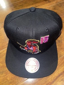 Mitchell & Ness Toronto Raptors Vince Carter Hat City Edition Logo Snap Back Hat - Picture 1 of 5