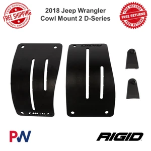 Rigid Industries 41656 | Cowl Mount 2 D-Series For 2018 Jeep Wrangler JL - Picture 1 of 12