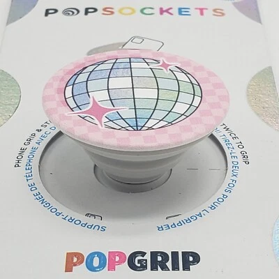PopSockets Phone Grip Stand Disco Ball POPGRIP PopSocket - Image 1 of 4
