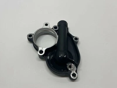 Cubierta de bomba de agua RMZ250 2008 cubierta de motor OEM negra Suzuki RMZ250 2007-2013 RMZ Foto 1 de 4