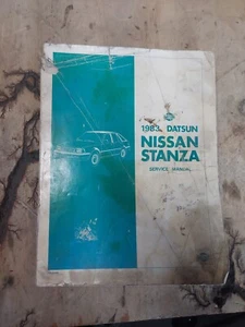 1983 Nissan Stanza Service Repair Manual Book - Bild 1 von 12