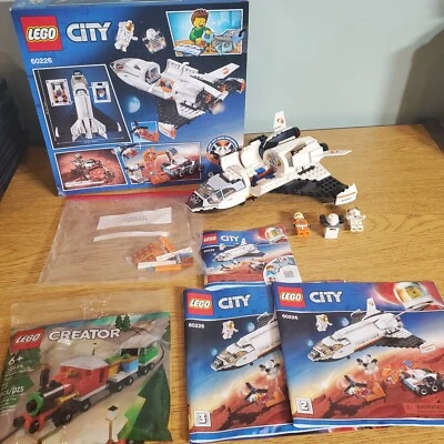 LEGO City Space Port: Mars Research Shuttle (60226) parts 30584 included sealed - Image 1 of 4