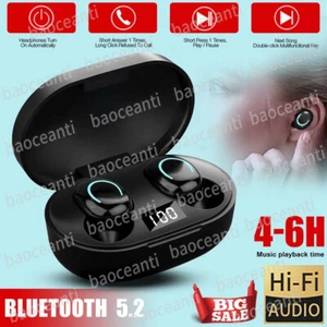 Wireless Bluetooth Kopfhörer für iPhone 15 14 13 12 11 Pro Max X XR XS SE 8 7 6 - Bild 1 von 24