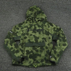 Champion Hoodie Youth Medium Green Camouflage Sherpa Long Sleeve Hooded Boys - Picture 1 of 7