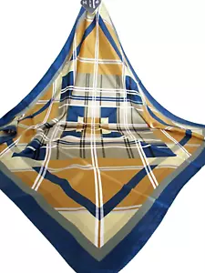 FATTORSETA by CAROLINA FATTORINI 100% SILK SQUARE SCARF 35x35 - MADE IN ITALY - Picture 1 of 23