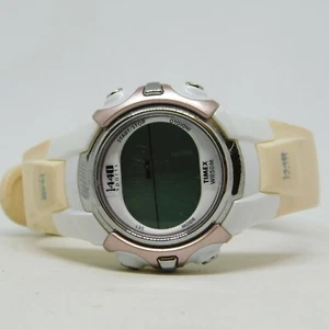 Timex 1440 Sports Indiglo WR 50M Light Tone Quartz Digital Ladies Watch - Picture 1 of 5