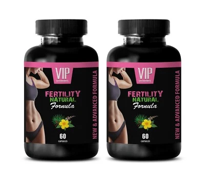 Potenciador del deseo sexual femenino - FERTILIDAD NATURAL - vitaminas folato b 2 botellas Foto 1 de 4
