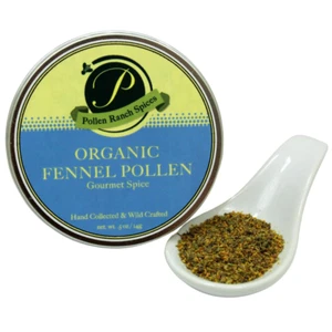 Bio Fenchel Pollen Gewürz, perfekt zum Kochen und Würzen mit Fenchel Fl - Bild 1 von 12