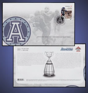 2012 GREY CUP 100th.GAME FIRST DAY COVER - FDC - TORONTO ARGONAUTS  - Picture 1 of 1
