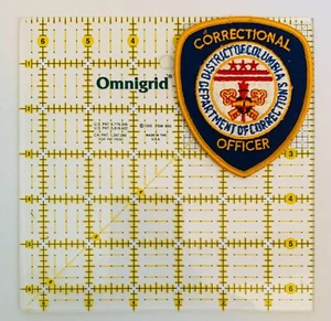 Ufficiale penitenziario Distretto di Columbia ferro su toppa ricamata  - Foto 1 di 2