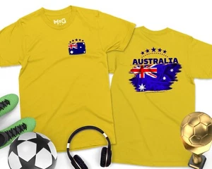 Australia Flag Aussie T-shirt Australian Tee For Men Women Kids AUS National Top - Picture 1 of 10