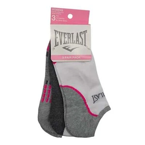 Everlast Women's Socks Cushioned No-Show Medium - Picture 1 of 4