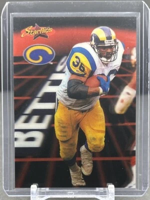 1994 PINNACLE SPORTFLICS NFL #180 Jerome Bettis Los Angeles Rams Starflics - Image 1 of 2