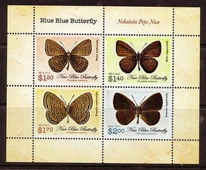 MARIPOSAS NIUE DE NUEVA ZELAND 2013, SIN MONTAR COMO NUEVAS, MONTADAS SIN MONTAR - Imagen 1 de 1