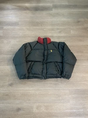 Винтажная двусторонняя состаренная куртка-пуховик 90-х Nautica Boxy Crop Duck Down XL - Изображение 1 из 4