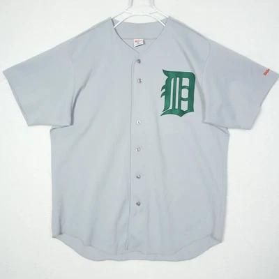 Vintage Wilson Detroit Tigers Gray Stitched Jersey #25 USA Made Baseball Mens XL - Image 1 of 4