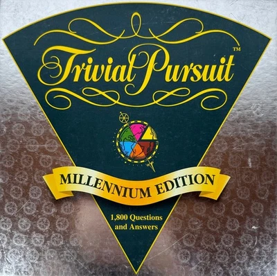 Trivial Pursuit Millennium Edition Board Gameby Parker  1998 - (15+) - Complete - Image 1 of 4