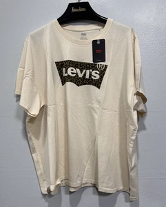 Levi's Womens Perfect Logo Short-Sleeve T-Shirt Top Plus 4X Tee Standard Fit - Picture 1 of 13