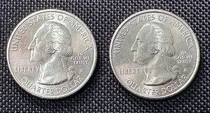 Juego de 2 - 2018 D ATB Quarter Apostle Islands monedas reales BU - Imagen 1 de 7