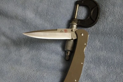 Navaja de bolsillo plegable Al Mar Eagle de alta resistencia ZDP-189 5HDET-ZL Foto 1 de 4