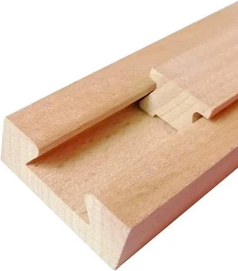 Cajón deslizante clásico de madera de montaje central 20"" (50 cm) (1) 50 cm, beige  - Imagen 1 de 8