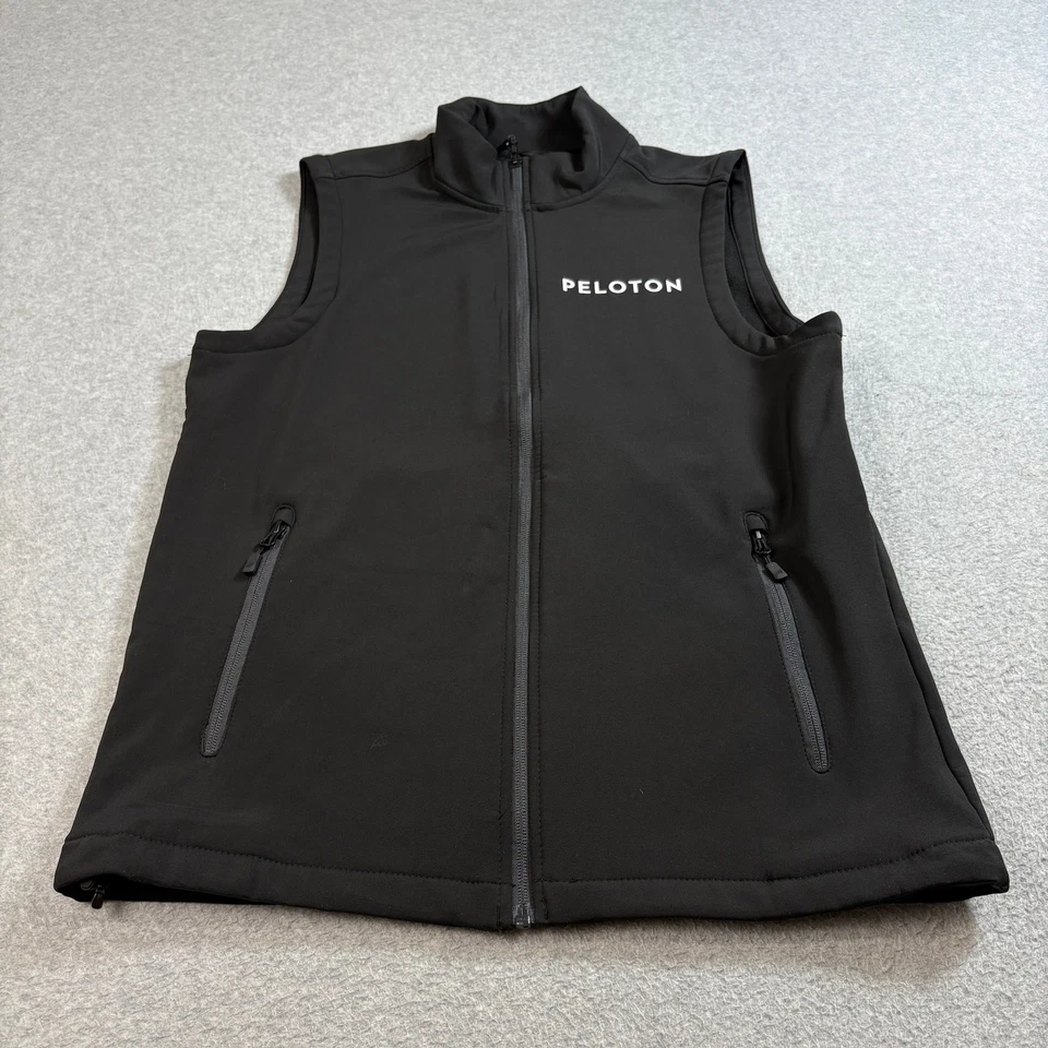 Peloton Stormtech Vest Mens Medium Softshell Sleeveless Zip Performance Training - Image 1 of 4
