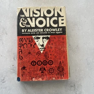 The Vision and the Voice by Aleister Crowley / 1972 Hardcover - Imagen 1 de 11