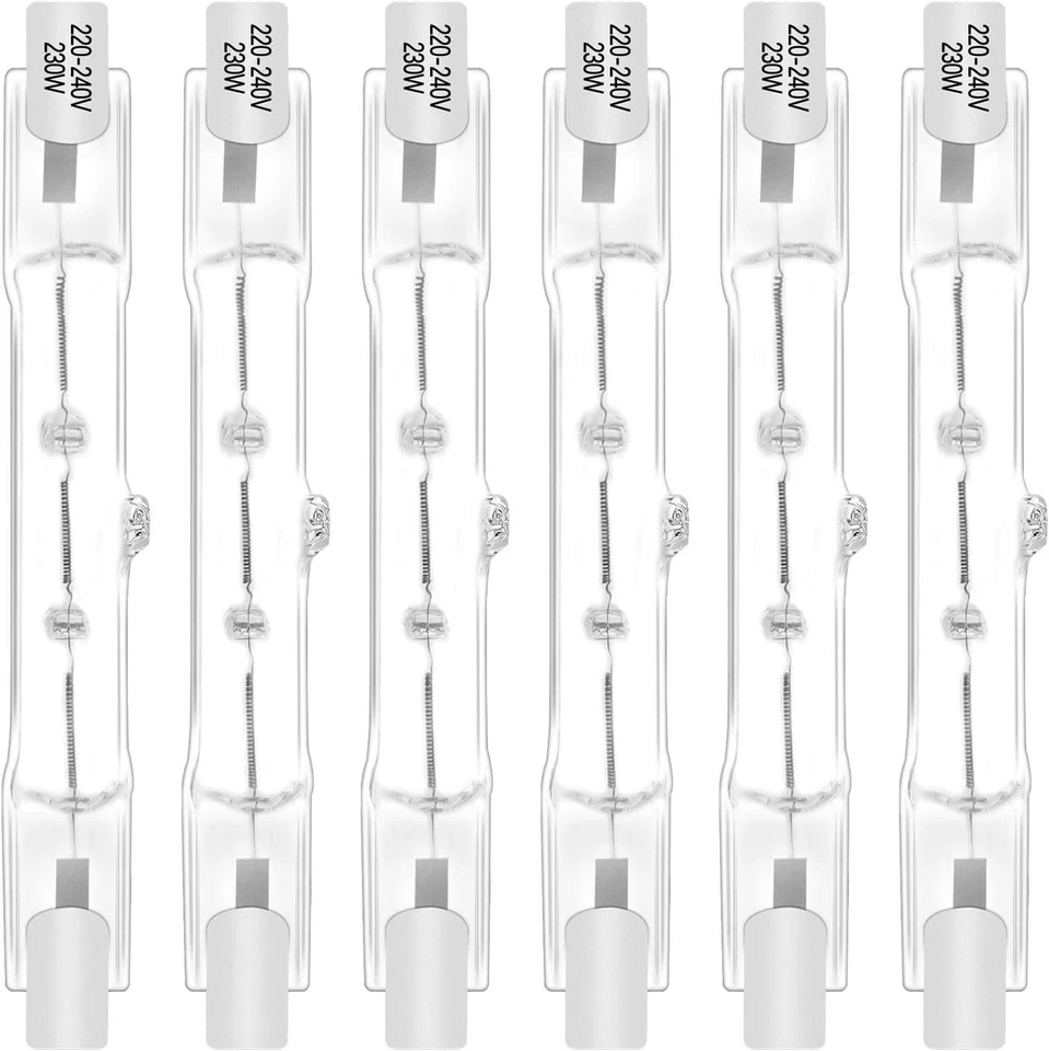 R7S Halogen Bulb 118mm 230W 230V, Dimmable Linear Light Bulb, 2800K...  - Image 1 of 4