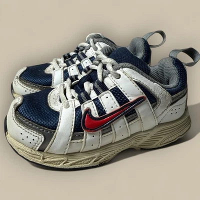 Y2K NIKE ADVANTAGE RUNNER Toddler Boys US 6c Athletic White Chunky Sneaker Shoes - Image 1 of 4