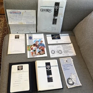1990 Cadillac Deville Owner's Manual Complete Set +Extra Brochures &Delivery Bag - Bild 1 von 22