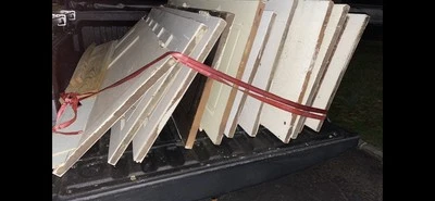 11 Antique 5 Panel Doors Vintage - Image 1 of 2