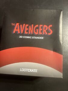 The Avengers 3d Comic Standee Captain America Marvel Loot Crate
