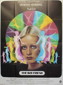 "THE BOY FRIEND" Original Poster 1972 (TWIGGY, Ken RUSSELL) 120x160cm - Bild 1 von 1