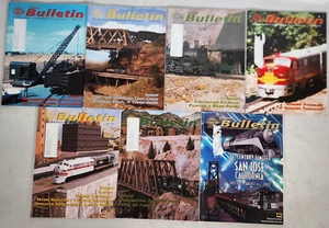 NMRA Bulletin Lot of 7 - 2000 - 2002 - Model Railroading Magazine - Picture 1 of 3
