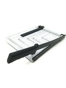 Taglierina A Leva X Fogli A4 A5 B5 B6 B7 Taglia Carta + Barra Centimetrata - Foto 1 di 6