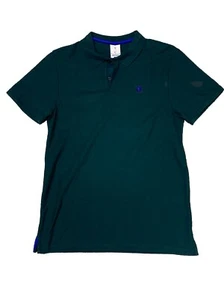 Roger Federer RF Polo Shirt Size M Nike Green Tennis S/S Hard To Find Rare - Picture 1 of 8