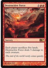 Destructive Force *Rare* Magic MtG x1 M11 SP