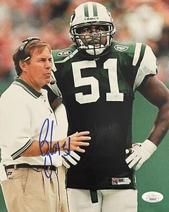 Bryan Cox Signed Autographed New York Jets 8x10 Photo JSA COA Patriots - Picture 1 of 2