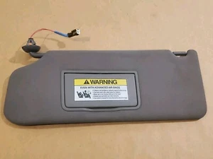 2009 Honda Pilot LH Driver Sun Visor Gray Grey B B 2010 2011 2012 - Picture 1 of 21