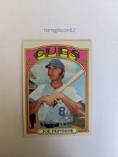 1972 Topps Joe Pepitone #303   Chicago Cubs Free Shipping