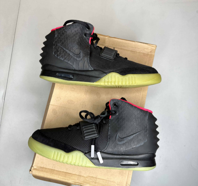 Kanye West and Mark Smith Designed Nike Air Yeezy, Zen Grey/Neon,  Prototype/Sample, Size 9, From the Archive, Day 2, Kanye West Designed Nike  Air Yeezy Prototypes, 2020