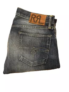Ralph Lauren Double RL Japanese Selvedge Jeans Straight Leg Mens 32x32 USA RRL - Picture 1 of 6