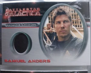 Battlestar Galactica Samuel Anders Relic Costume Card CC38 Season 3 - Picture 1 of 2