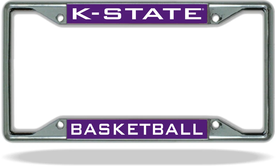 Kansas State K STATE BASKETBALL License Plate Frame - Image 1 of 1