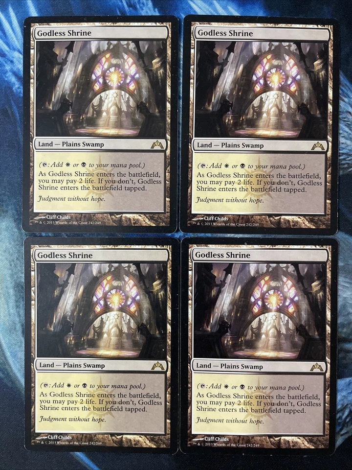 MTG Magic the Gathering Godless Shrine (242/257) Gatecrash LP - Image 1 of 2